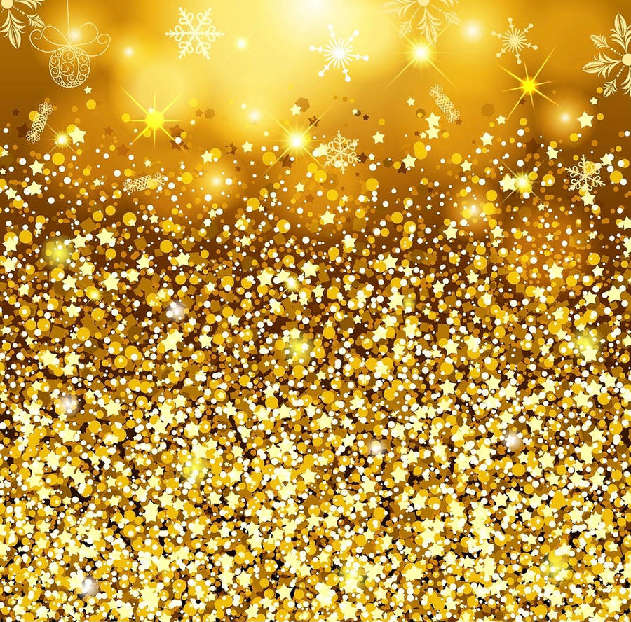 Gold Dust Pattern Wallpaper