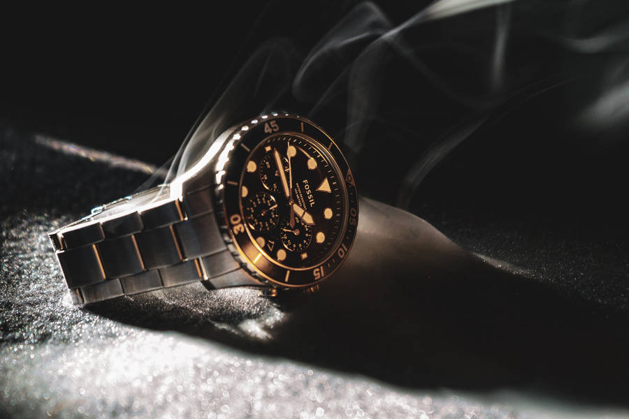 Gold Highlight Rolex Wallpaper