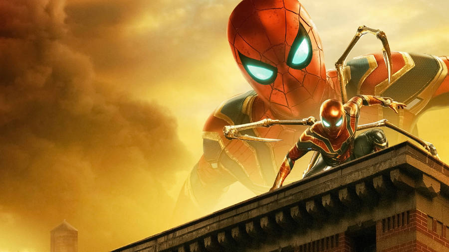 Gold Spider Man Far From Home 2019 Wallpaper