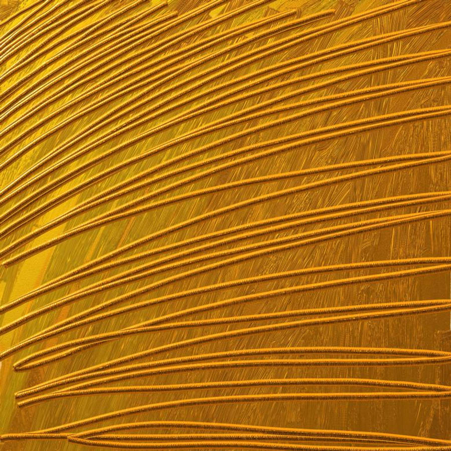 Gold Texture Horizontal Drizzles Wallpaper