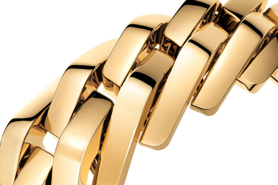 Golden Cartier Close Up Wallpaper