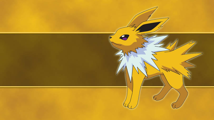 Golden Jolteon Wallpaper