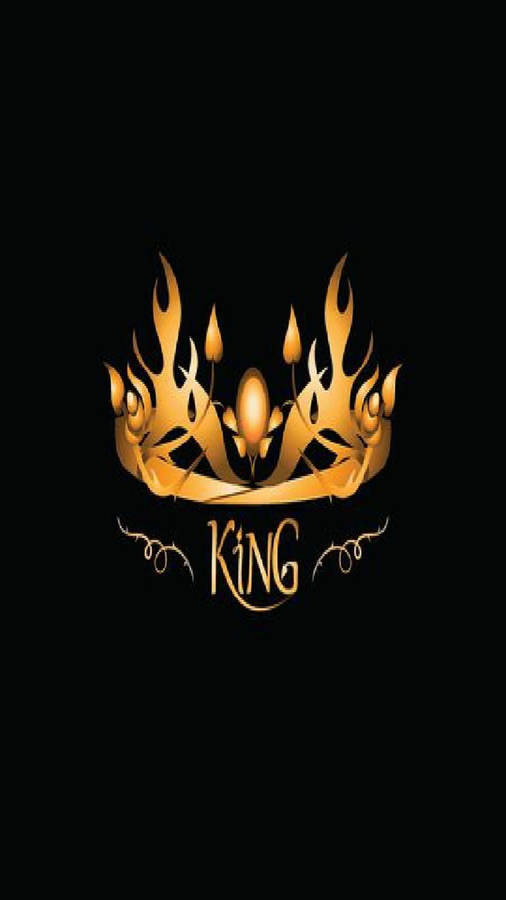 Golden King Crown Wallpaper