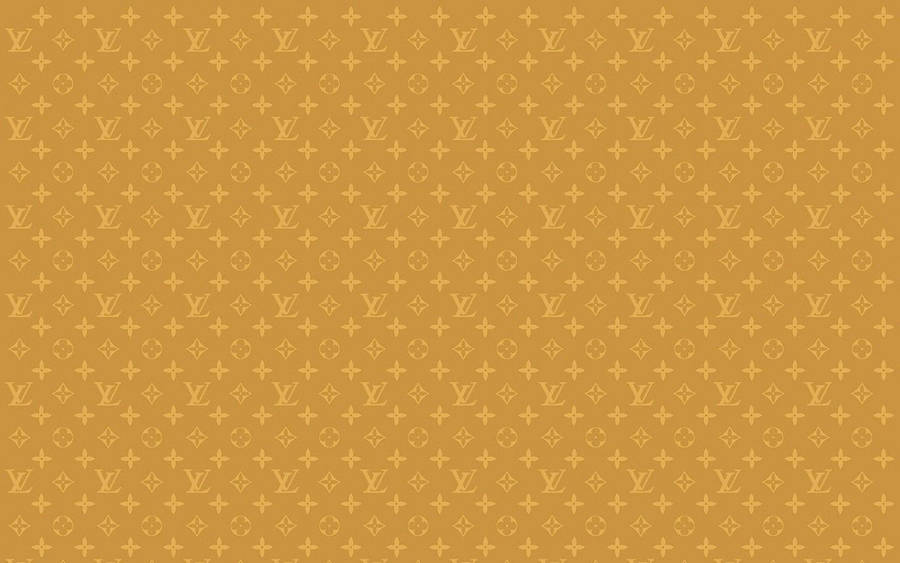 Golden Louis Vuitton Cover Wallpaper