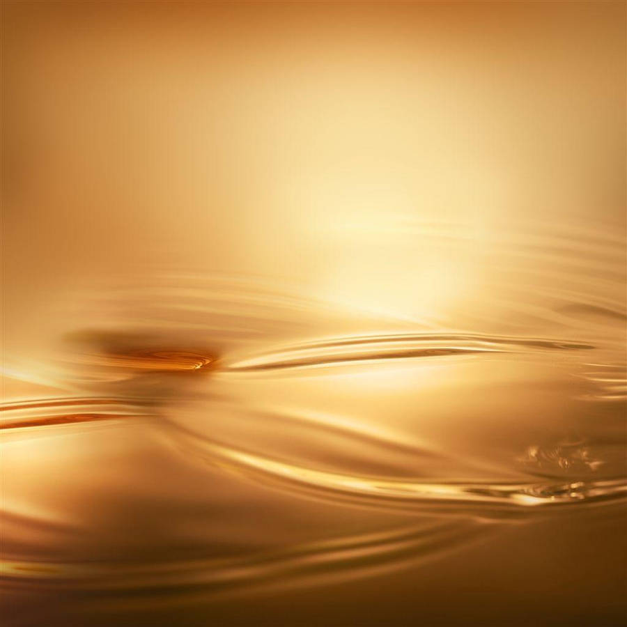 Golden Rippling Water Wallpaper