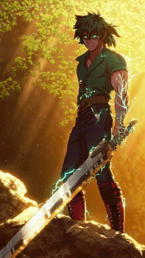 Golden Sword Wallpaper