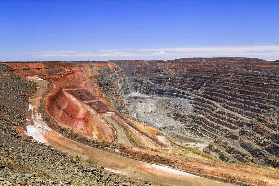 Goldmines In Super Pit Lookout, Australia Wallpaper