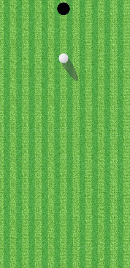 Golf Middle Punch Hole Wallpaper