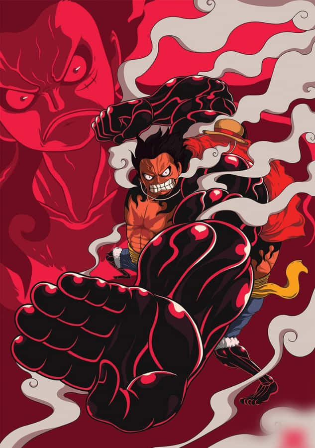 Gomu Gomu One Piece Luffy Phone Wallpaper