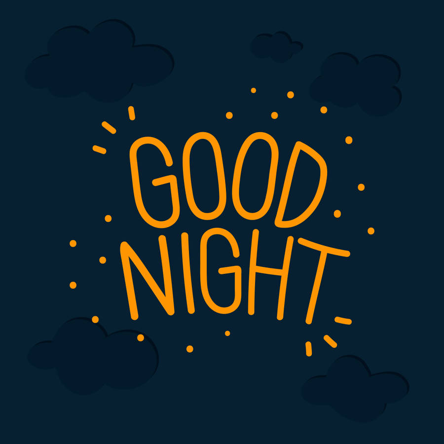 Good Night Clouds Wallpaper