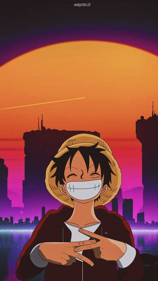 Good Pfp Luffy Smiling Wallpaper