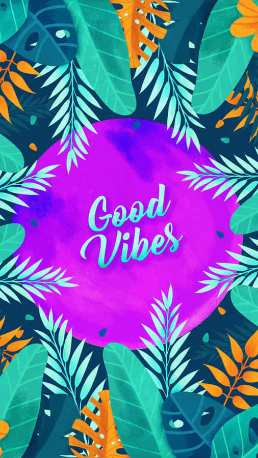 Good Vibe Vector Art Wallpaper