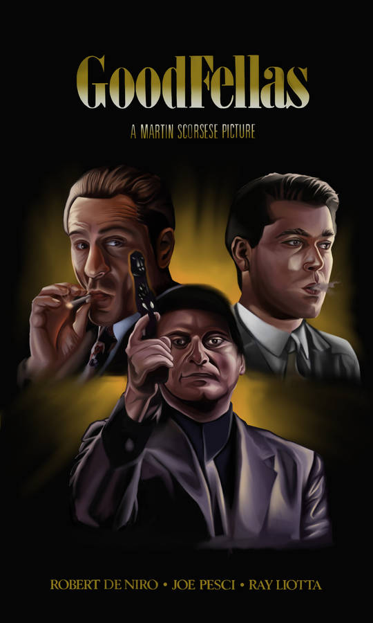 Goodfellas Digital Painting Wallpaper