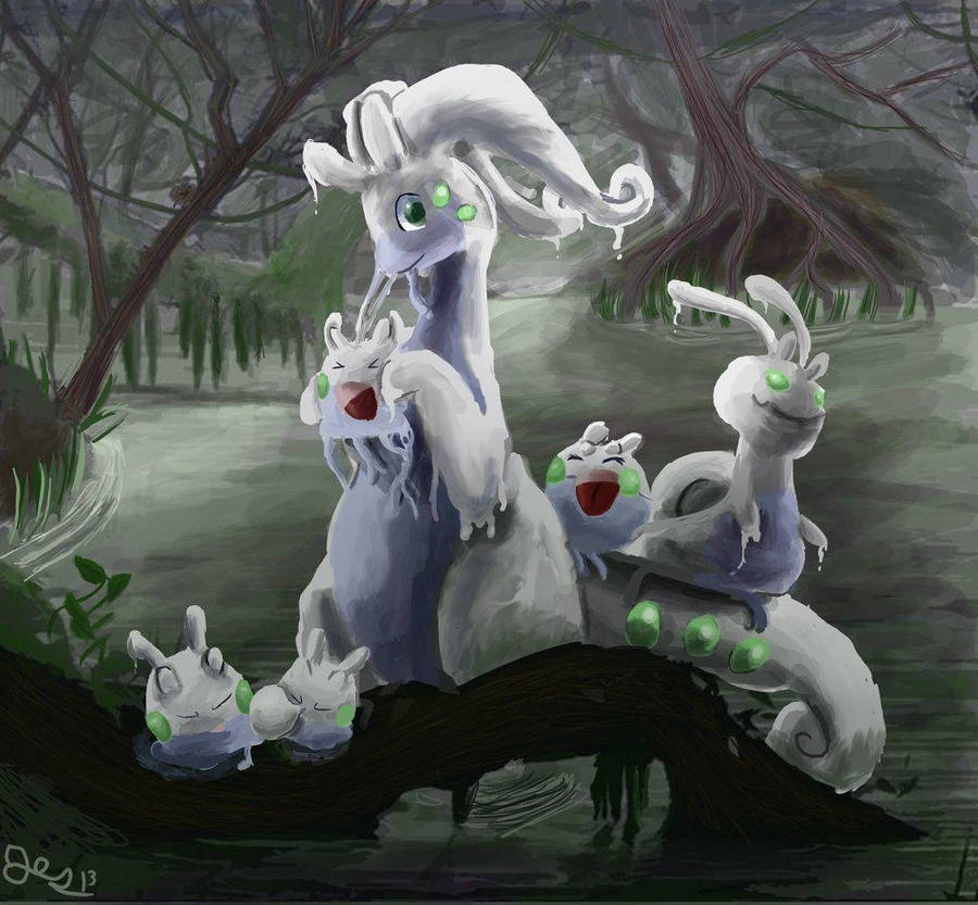 Goodra Pokemon Evolution Wallpaper