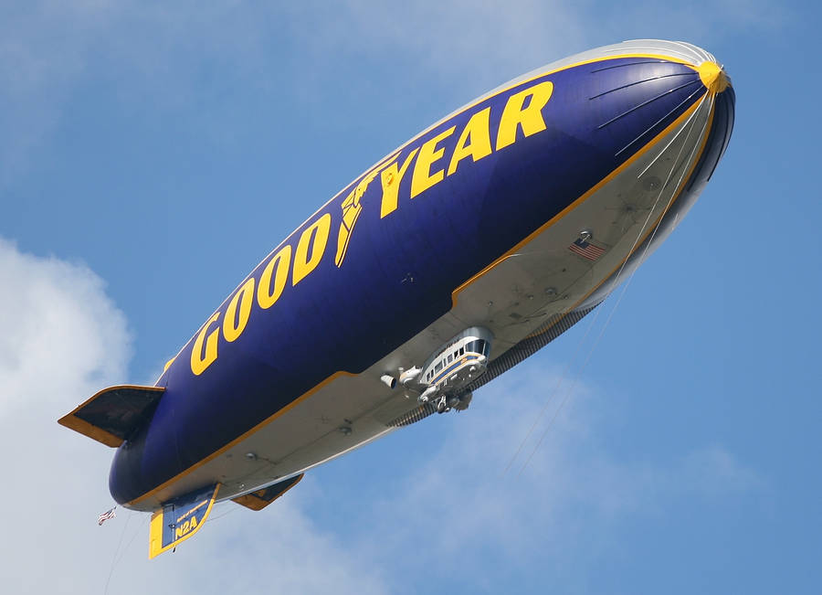 Goodyear Aerospace Blimp Wallpaper