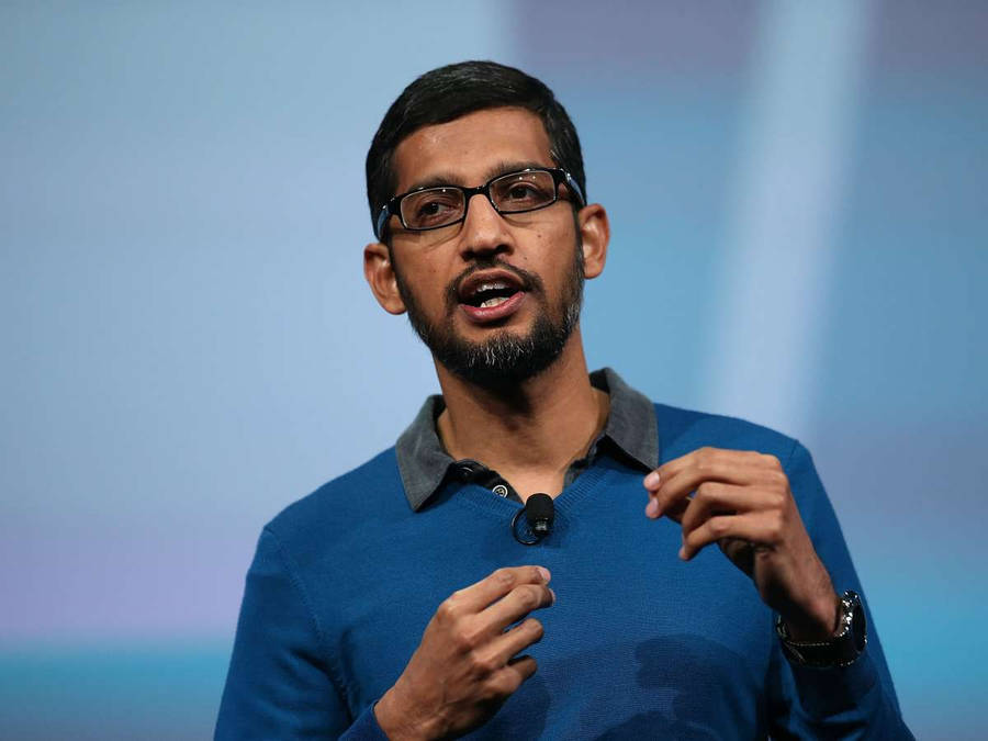 Google Ceo Sundar Pichai Inspirational Story Wallpaper