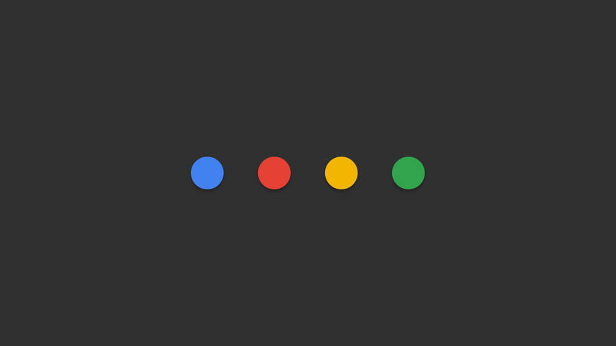 Google Colors In Dots Wallpaper
