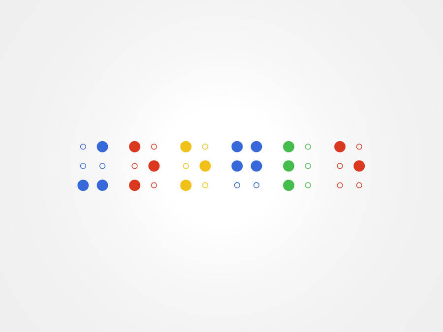 Google Dots Wallpaper