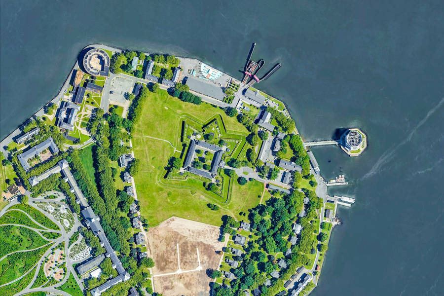 Google Earth Governors Island Nyc Wallpaper