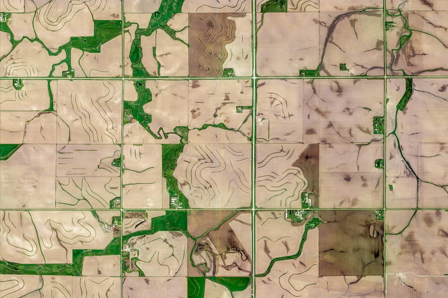 Google Earth Holstein Fields U.s.a. Wallpaper