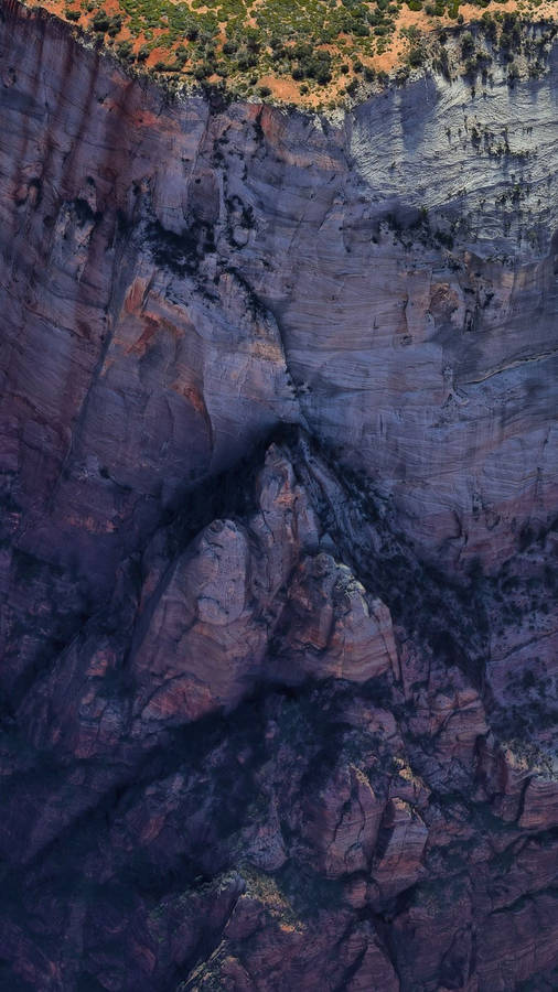 Google Pixel Mountain Cliff Wallpaper