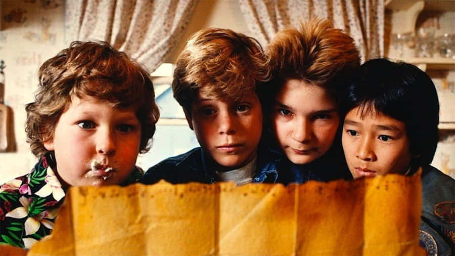 Goonies Group Adventure Gaze Wallpaper