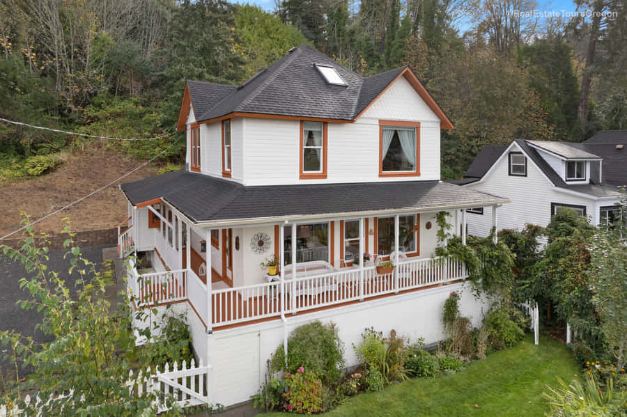 Goonies House Aerial View Wallpaper