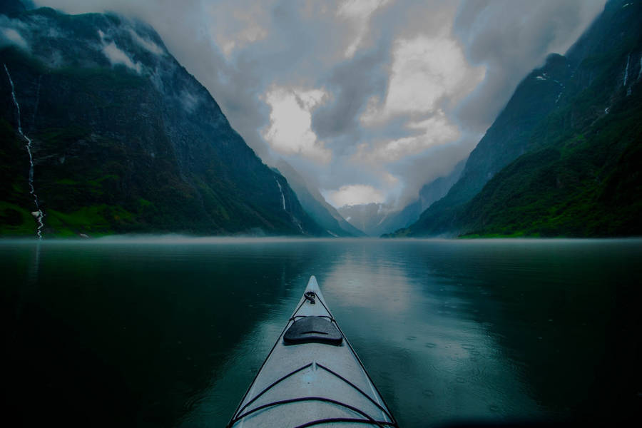 Gopro Kayaking Photo Wallpaper