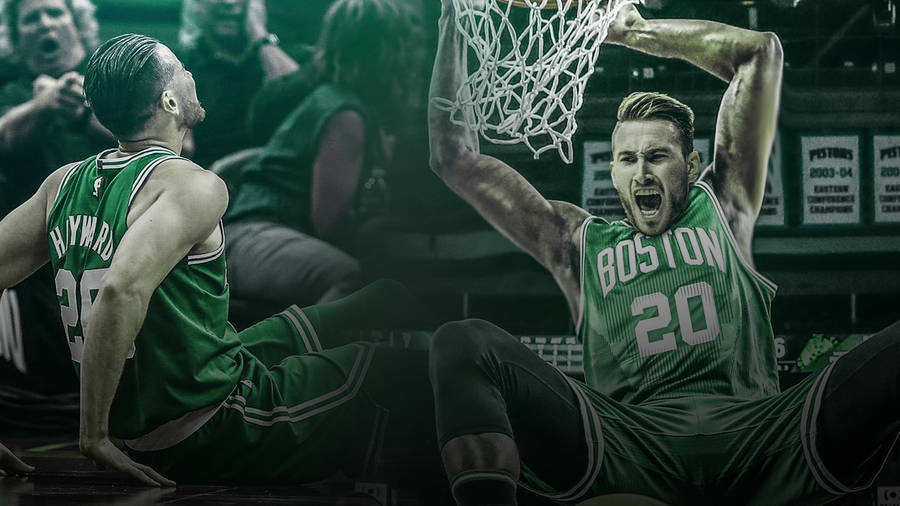 Gordon Hayward Celtics Injury Art Wallpaper