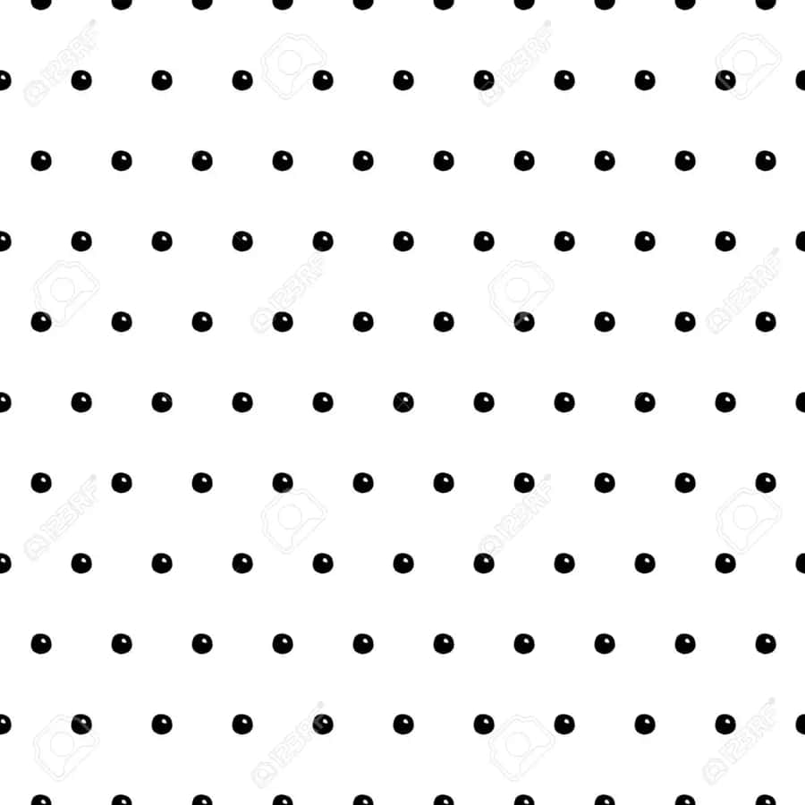 Gorgeous Black Dots Wallpaper Wallpaper