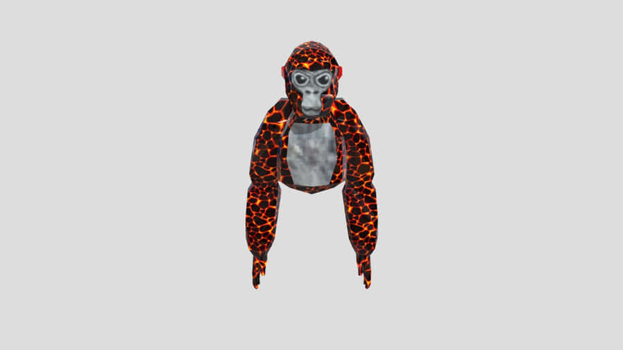 Gorilla Tag 3d Model Leopard Print Wallpaper
