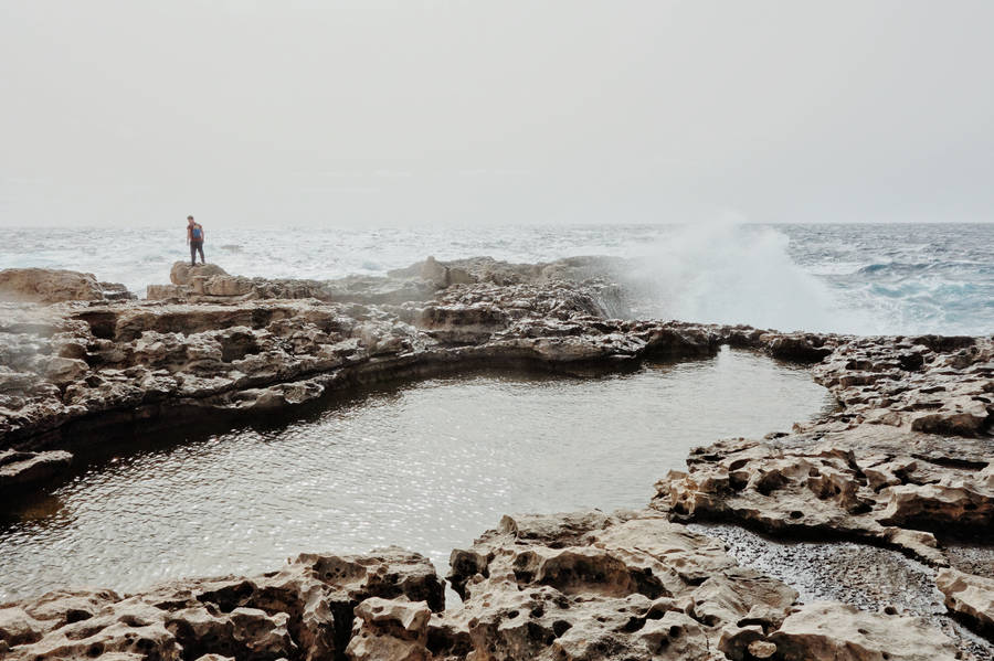 Gozo Malta Wild Sea Wallpaper