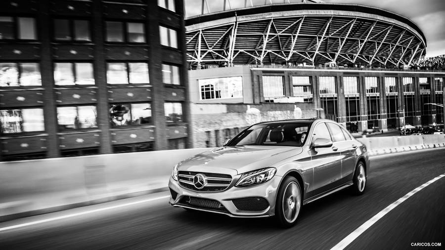 Gracefully Engineered Mercedes-benz C300. Wallpaper