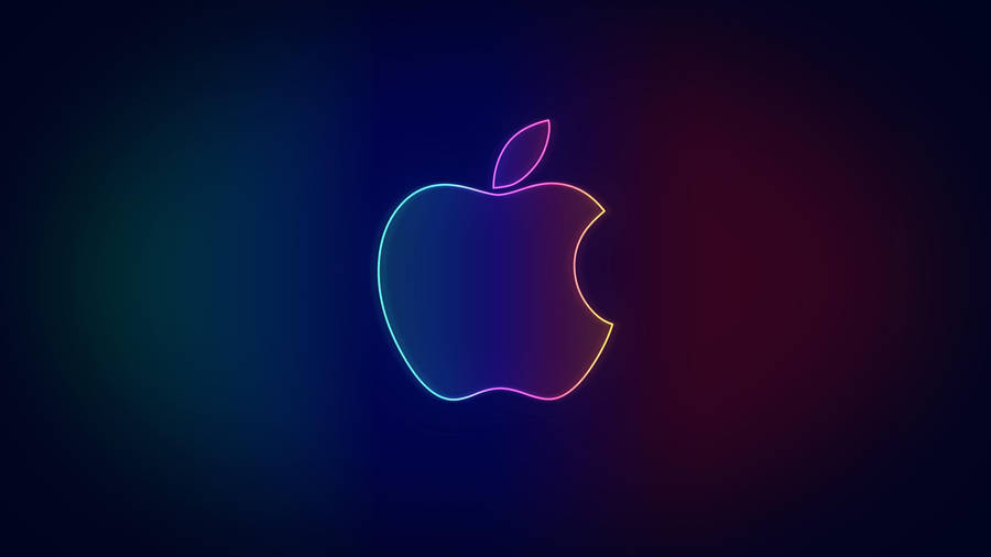 Gradient Apple Logo Wallpaper