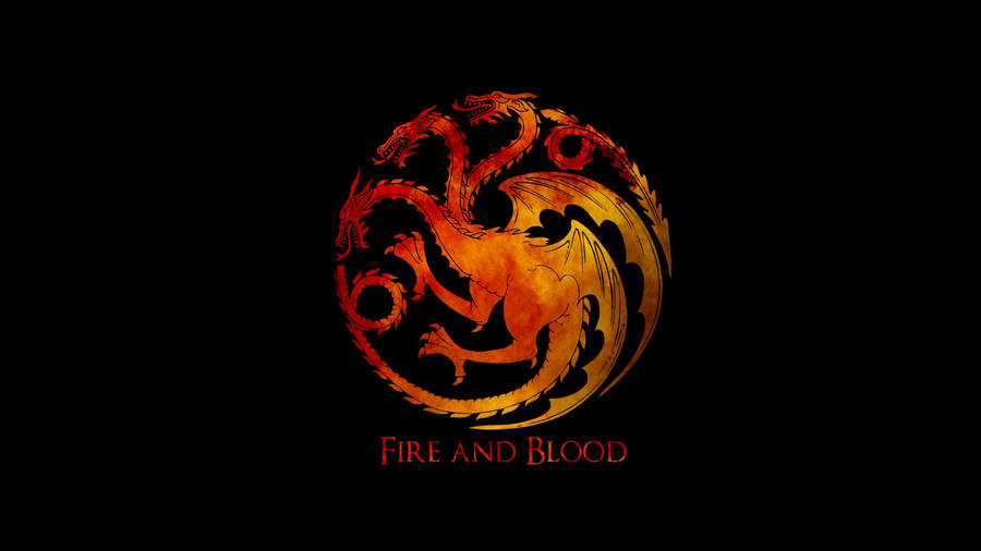 Gradient Art House Targaryen Wallpaper