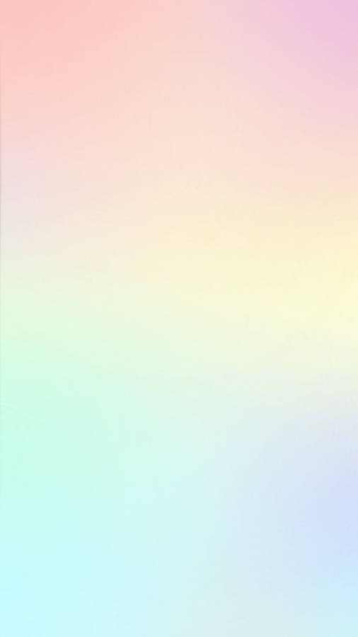 Gradient Cute Pastel Colors Wallpaper