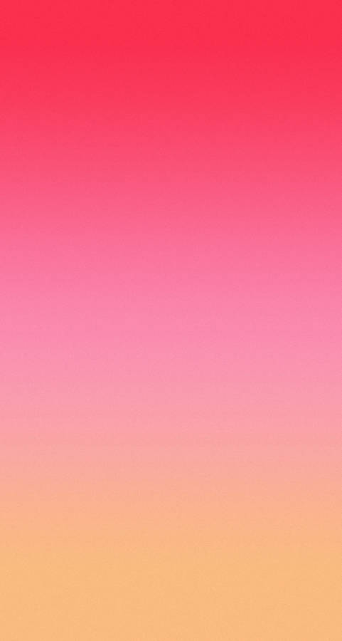 Gradient Orange And Pink Iphone Wallpaper