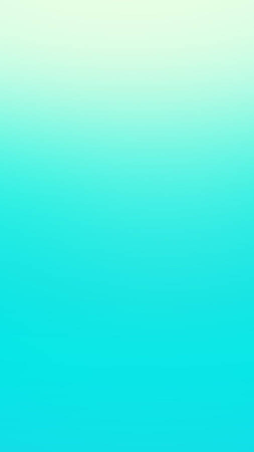 Gradient Pastel Green And Blue Wallpaper