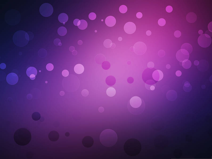 Gradient Violet Bokeh Effects Wallpaper