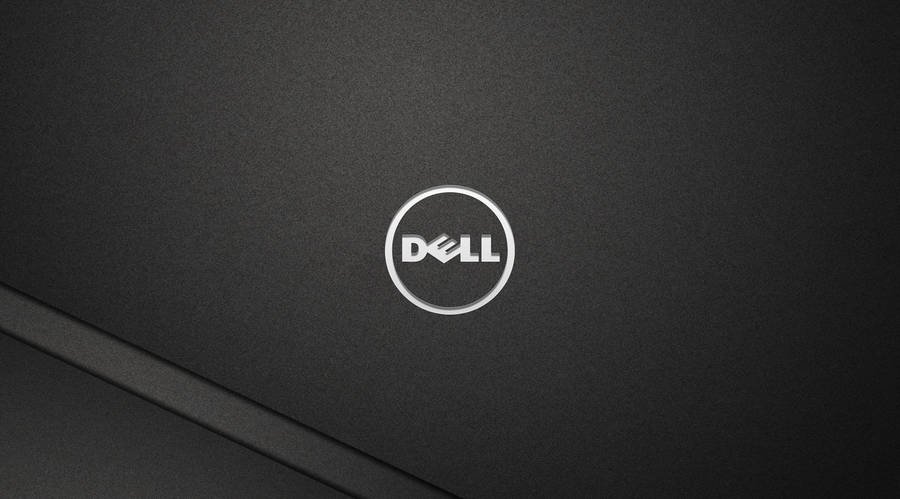 Grainy Gray Dell Laptop Silver Wallpaper