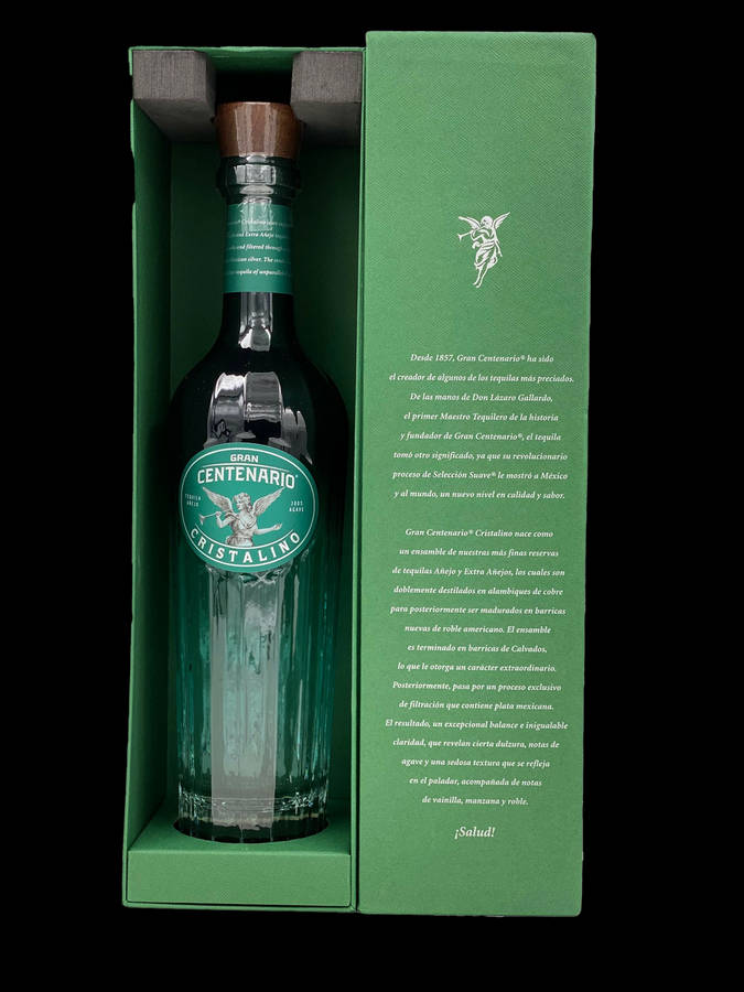 Gran Centenario Tequila Cristalino Green Box Wallpaper