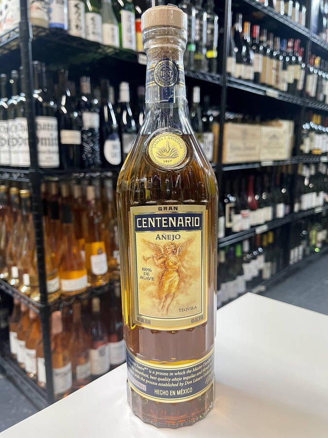 Grand Centenario Tequila Añejo At Grocery Store Wallpaper