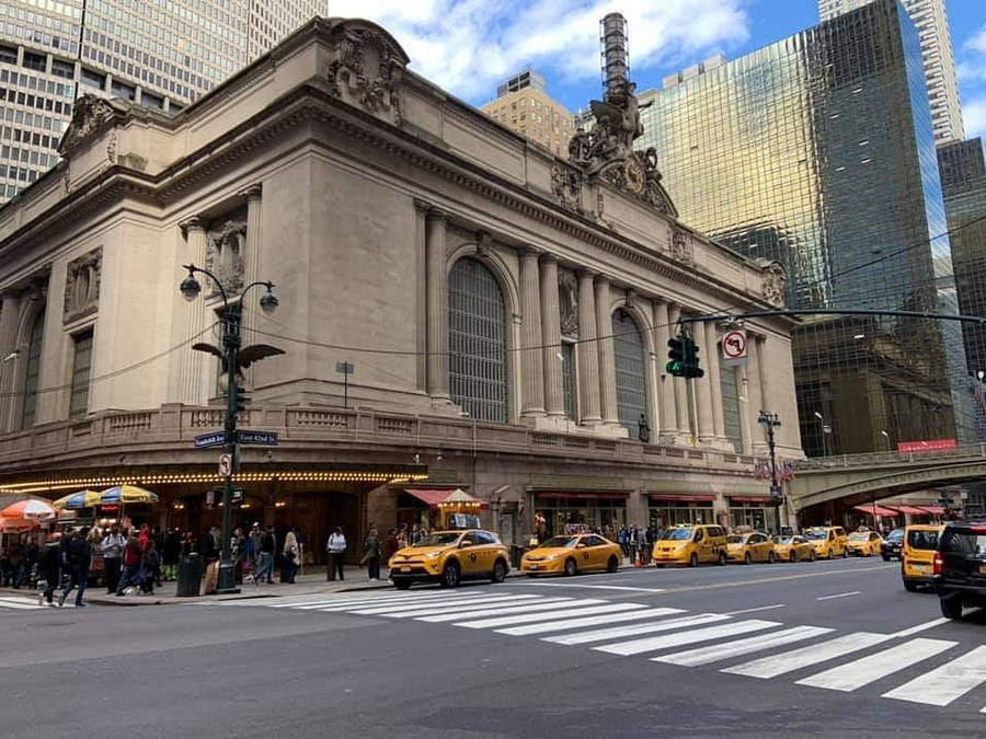 Grand Central Station Building Wallpaper