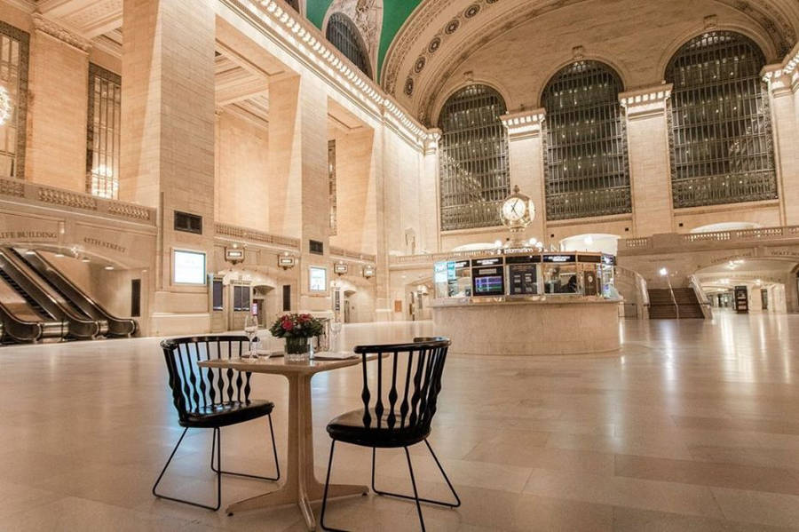 Grand Central Station Empty Wallpaper