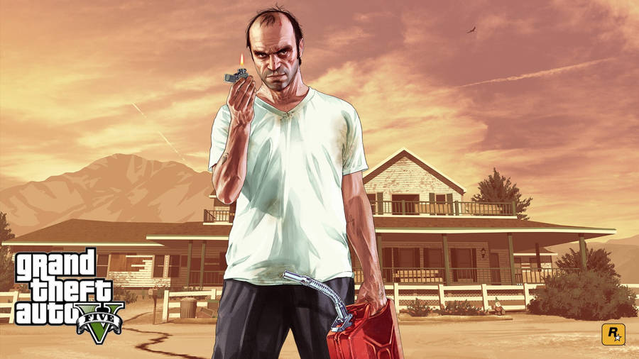 Grand Theft Auto Five Trevor Philips Wallpaper