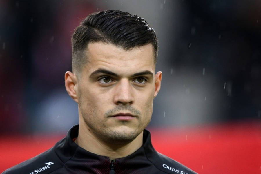 Granit Xhaka Handsome Haircut Wallpaper