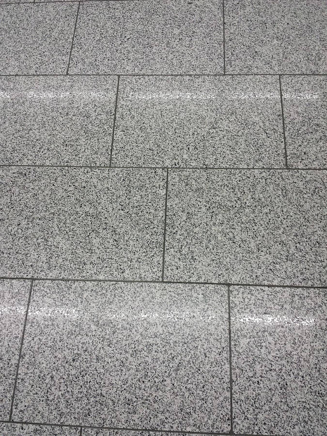 Granite Grey Floor Tiles Wallpaper