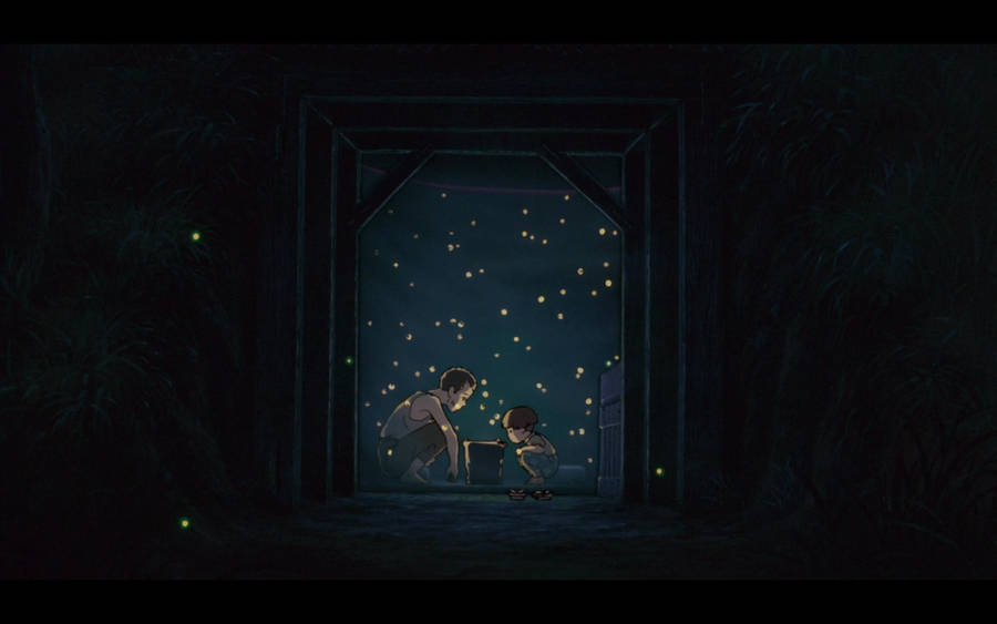 Grave Of The Fireflies Bomb Bunker Wallpaper