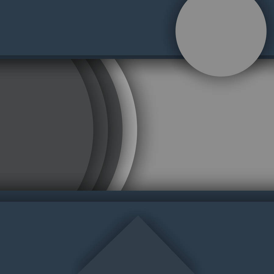 Gray Blue Abstract Material Shapes Wallpaper