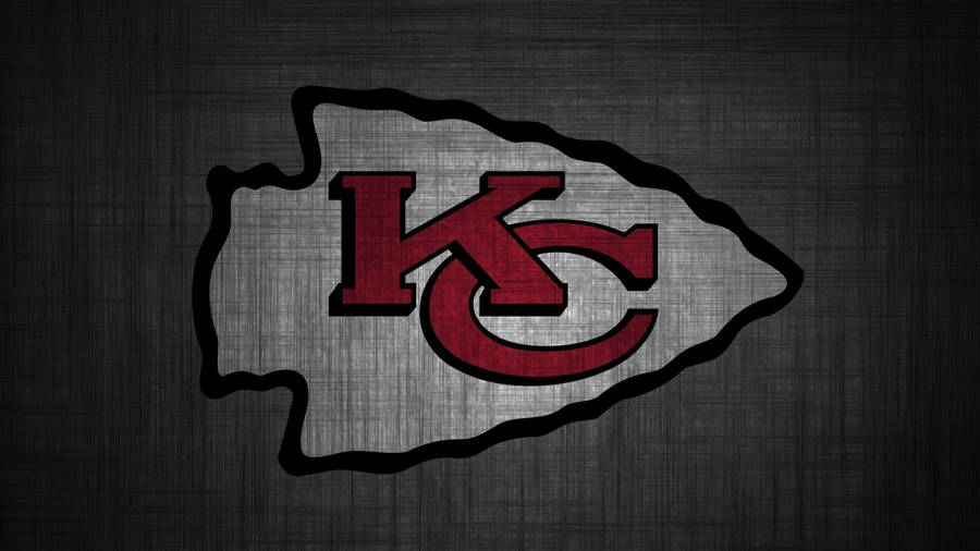 Gray Kansas City Chief Logo Wallpaper